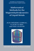 Cover for Mathematical Methods for the Magnetohydrodynamics of Liquid Metals