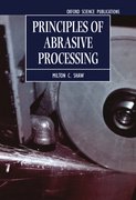 Cover for Principles of Abrasive Processing