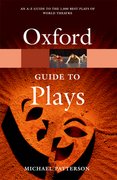 Cover for The Oxford Guide to Plays