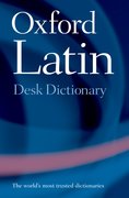 Cover for Oxford Latin Desk Dictionary