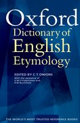 Cover for The Oxford Dictionary of English Etymology