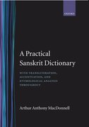 Cover for A Practical Sanskrit Dictionary