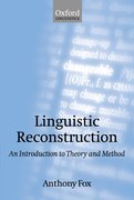 Cover for Linguistic Reconstruction