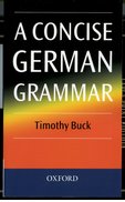 Cover for A Concise German Grammar