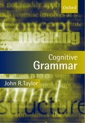 Cover for Cognitive Grammar