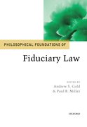 Cover for Philosophical Foundations of Fiduciary Law