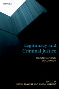Cover for Legitimacy and Criminal Justice
