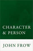Cover for Character and Person