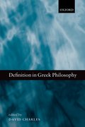 Cover for Definition in Greek Philosophy