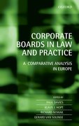 Cover for Corporate Boards in European Law