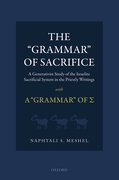 Cover for The "Grammar" of Sacrifice