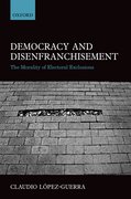 Cover for Democracy and Disfranchisement