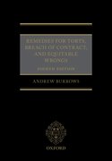 Cover for Remedies for Torts, Breach of Contract, and Equitable Wrongs
