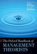 Cover for The Oxford Handbook of Management Theorists