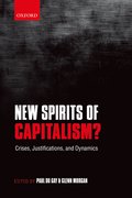 Cover for New Spirits of Capitalism?