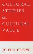 Cover for Cultural Studies and Cultural Value