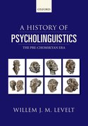 Cover for A History of Psycholinguistics