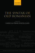 Cover for The Syntax of Old Romanian