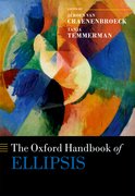 Cover for The Oxford Handbook of Ellipsis