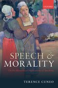 Cover for Speech and Morality