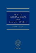 Cover for Private International Law in the English Courts