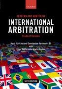 Cover for Redfern and Hunter on International Arbitration