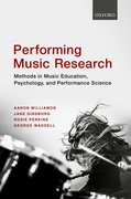 Cover for Performing Music Research