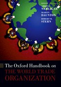 Cover for The Oxford Handbook on The World Trade Organization