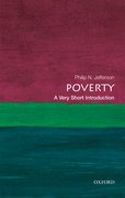 Cover for Poverty: A Very Short Introduction