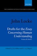 Cover for John Locke: Drafts for the <em>Essay Concerning Human Understanding</em>