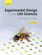 Cover for Experimental Design for the Life Sciences