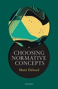 Cover for Choosing Normative Concepts