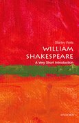 Cover for William Shakespeare: A Very Short Introduction - 9780198718628