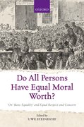 Cover for Do All Persons Have Equal Moral Worth?