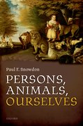 Cover for Persons, Animals, Ourselves