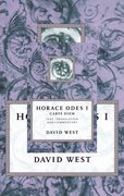 Cover for Horace <em>Odes</em> I