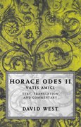 Cover for Horace Odes II