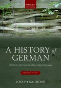 Cover for A History of German