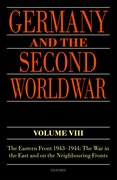 Cover for Germany and the Second World War Volume VIII