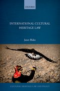 Cover for International Cultural Heritage Law