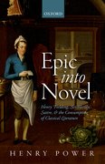 Cover for Epic into Novel