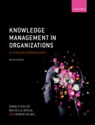 Cover for Knowledge Management in Organizations