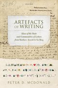 Cover for Artefacts of Writing