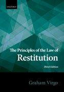 Cover for The Principles of the Law of Restitution