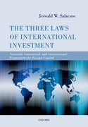 Cover for The Three Laws of International Investment