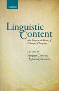 Cover for Linguistic Content