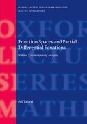 Cover for Function Spaces and Partial Differential Equations