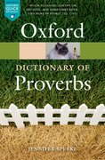 Cover for Oxford Dictionary of Proverbs