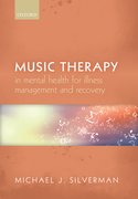 Cover for Music therapy in mental health for illness management and recovery