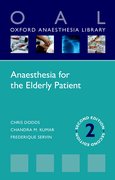 Cover for Anaesthesia for the Elderly Patient